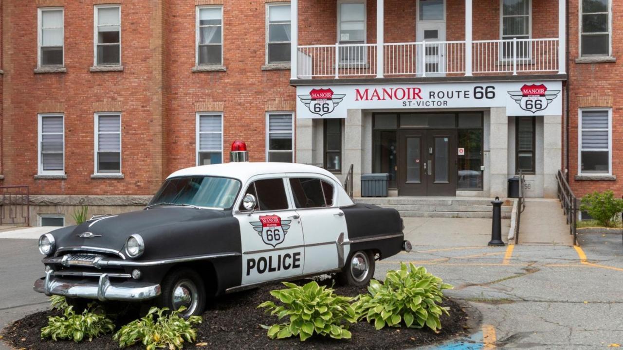 Hotel Historique Et Manoir Route 66 Saint-Victor Exterior photo